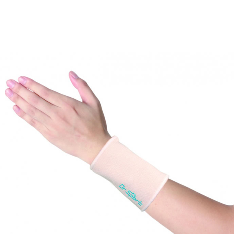 Ελαφρύ Άνετο μπεζ αθλητικό ελαστικό στήριγμα για καρπό 