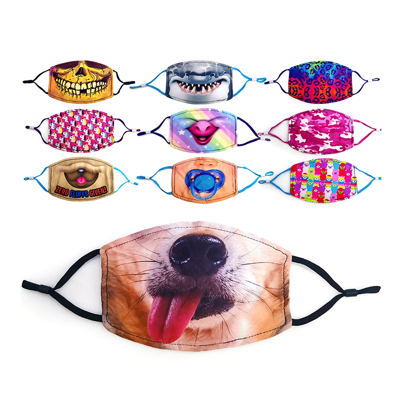 Δημοφιλής προσαρμοσμένη μάσκα από βαμβάκι για διακοπές για πάρτι 