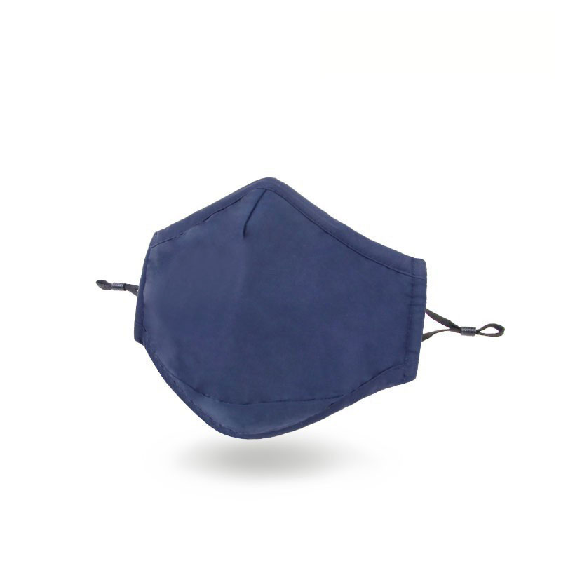 Κλασική άνετη επαναχρησιμοποιήσιμη προστατευτική μάσκα προσώπου για το στόμα από βαμβάκι 
