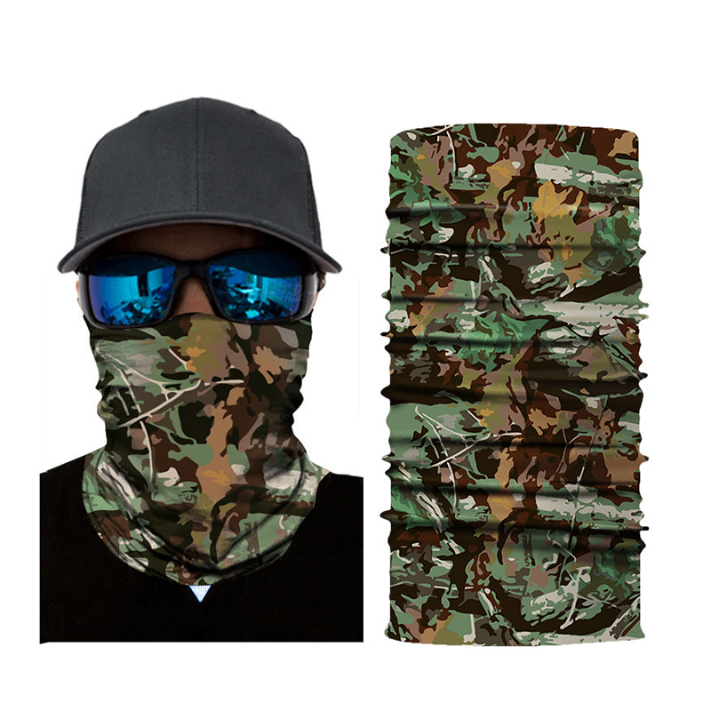 Άνετη υφασμάτινη σωληνοειδής μάσκα ποδηλασίας χωρίς ραφή 