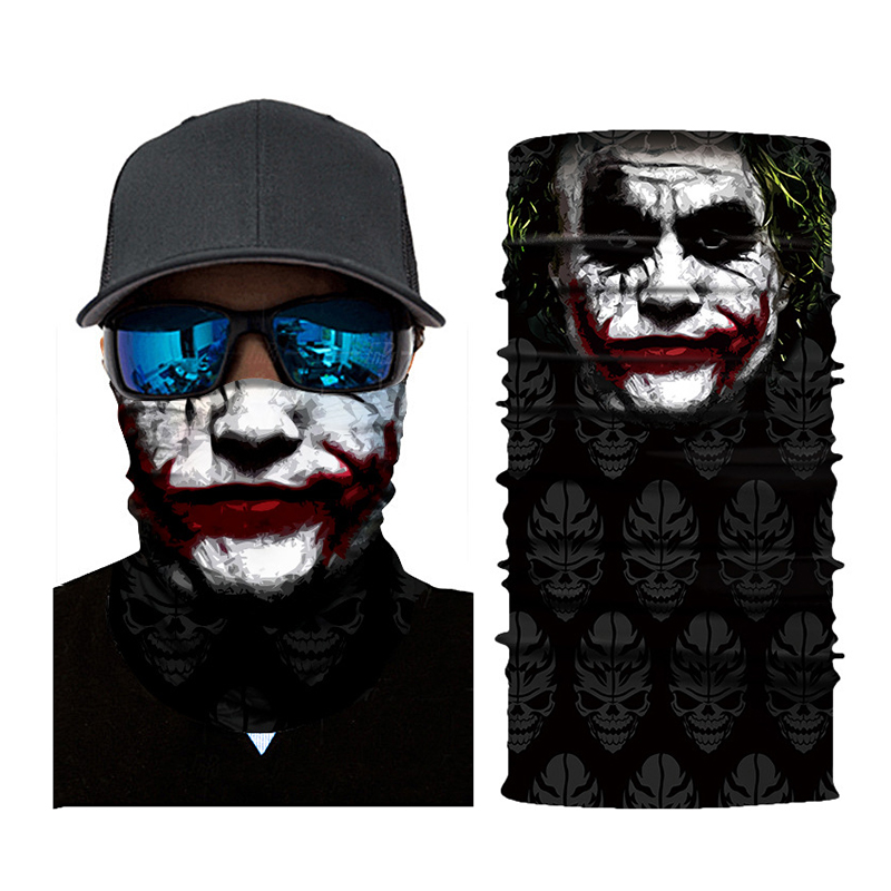 Μόδα Πολυλειτουργική ελαστική βαμβακερή μάσκα κεφαλής ποδηλασίας 