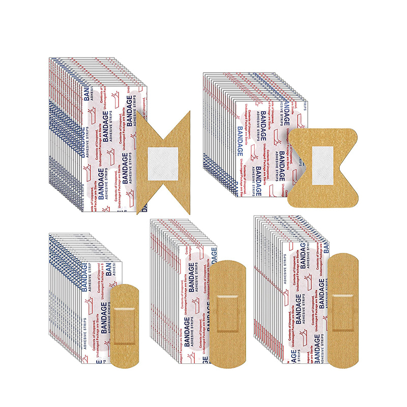 Εύκαμπτος υφασμάτινος αυτοκόλλητος επίδεσμος πρώτων βοηθειών για μικρές γρατζουνιές