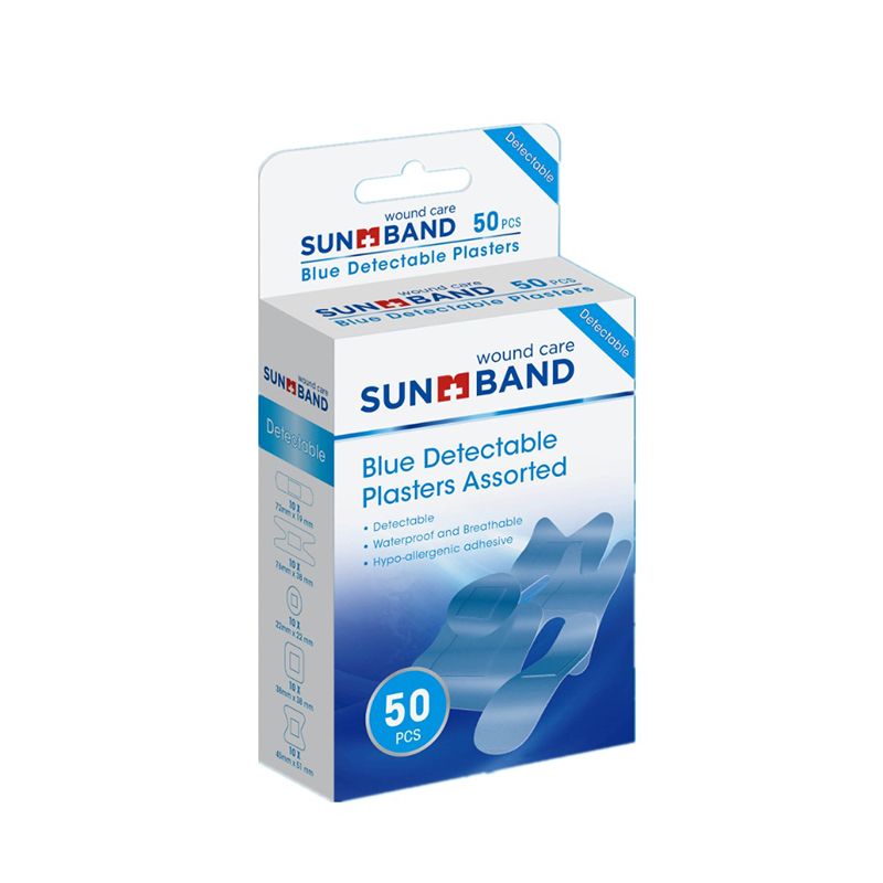 Μπλε αδιάβροχο ανιχνεύσιμο αυτοκόλλητο σοβά καινοτομίας 