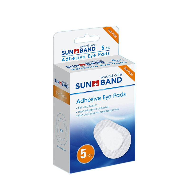 Χειρουργικό αποστειρωμένο μη υφαντό αυτοκόλλητο μαξιλαράκι ματιών 