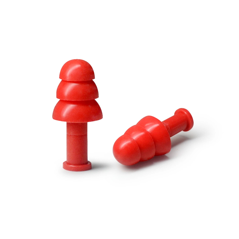 Αδιάβροχη ωτοασπίδα σιλικόνης με επαναχρησιμοποιήσιμες ωτοασπίδες για ύπνο, κολύμπι