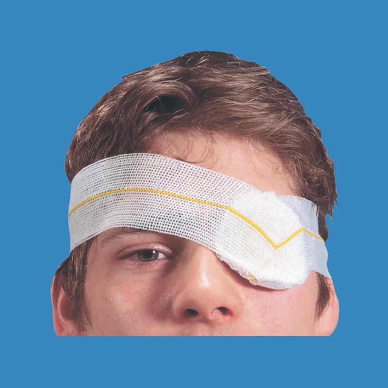 Μαξιλαράκι ματιών με πλεκτή θηλιά