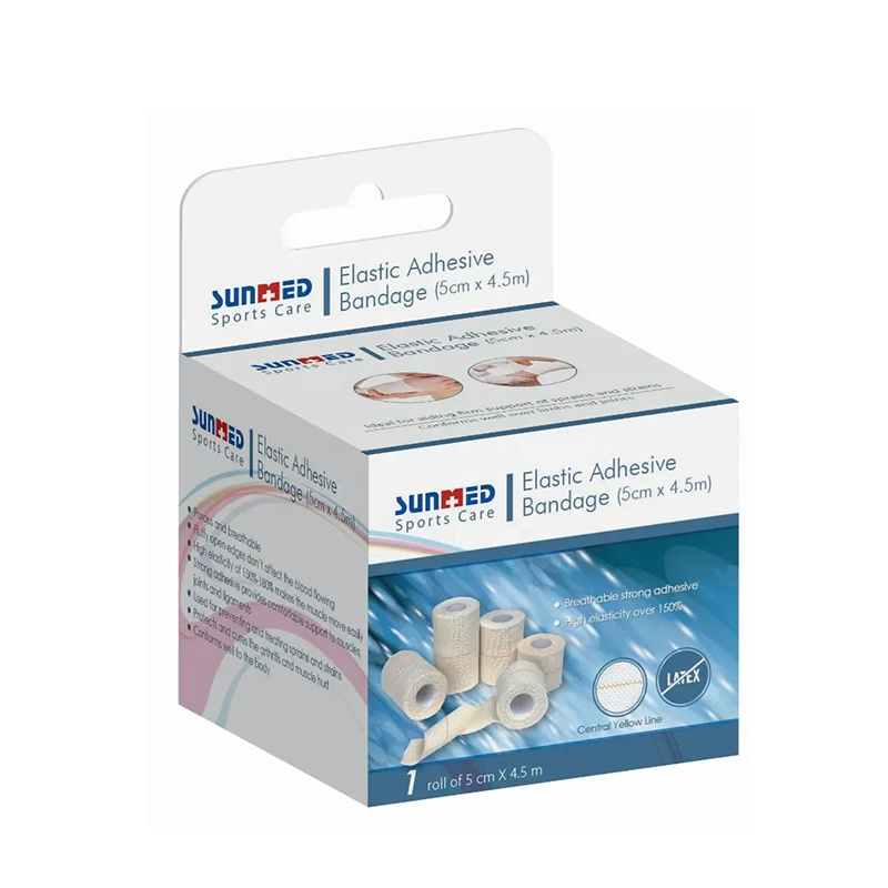 Ελαστικός αυτοκόλλητος επίδεσμος Cotton Sports EAB Elastoplast