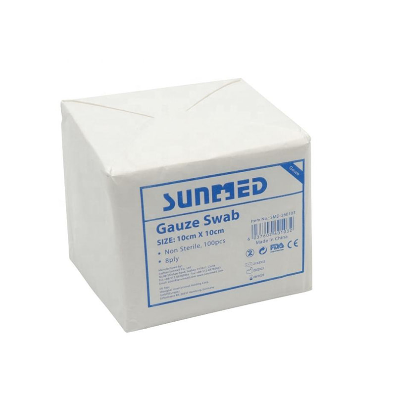 Μίας χρήσης Ιατρική Απορροφητική Αποστειρωμένη Βαμβακερή Γάζα